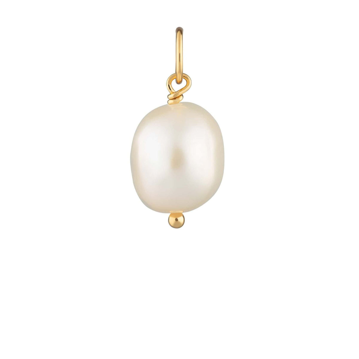 Baroque Pearl Charm