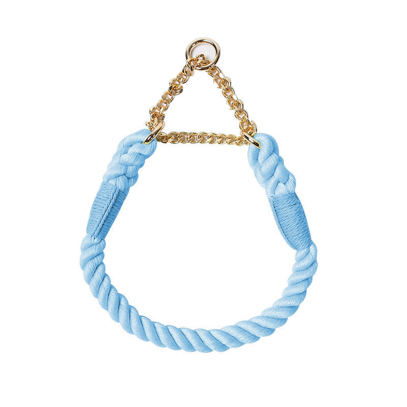 Braided Rope Dog Pet Explosion-proof Collar