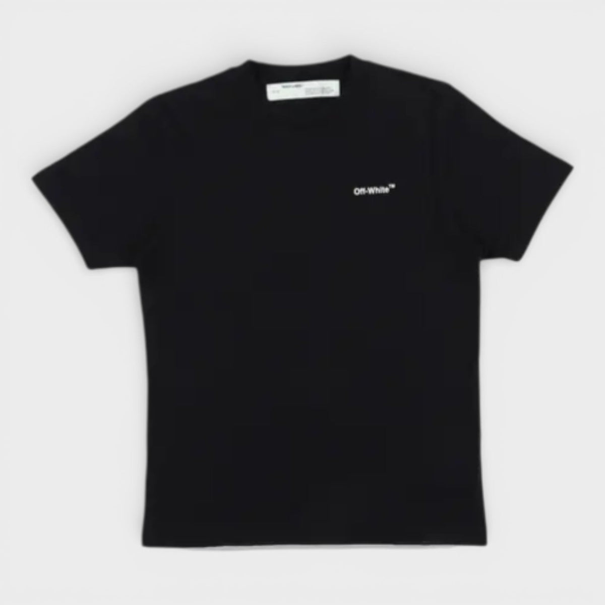 3D Arrow Short Sleeve T-Shirt Black White