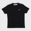 3D Arrow Short Sleeve T-Shirt Black White