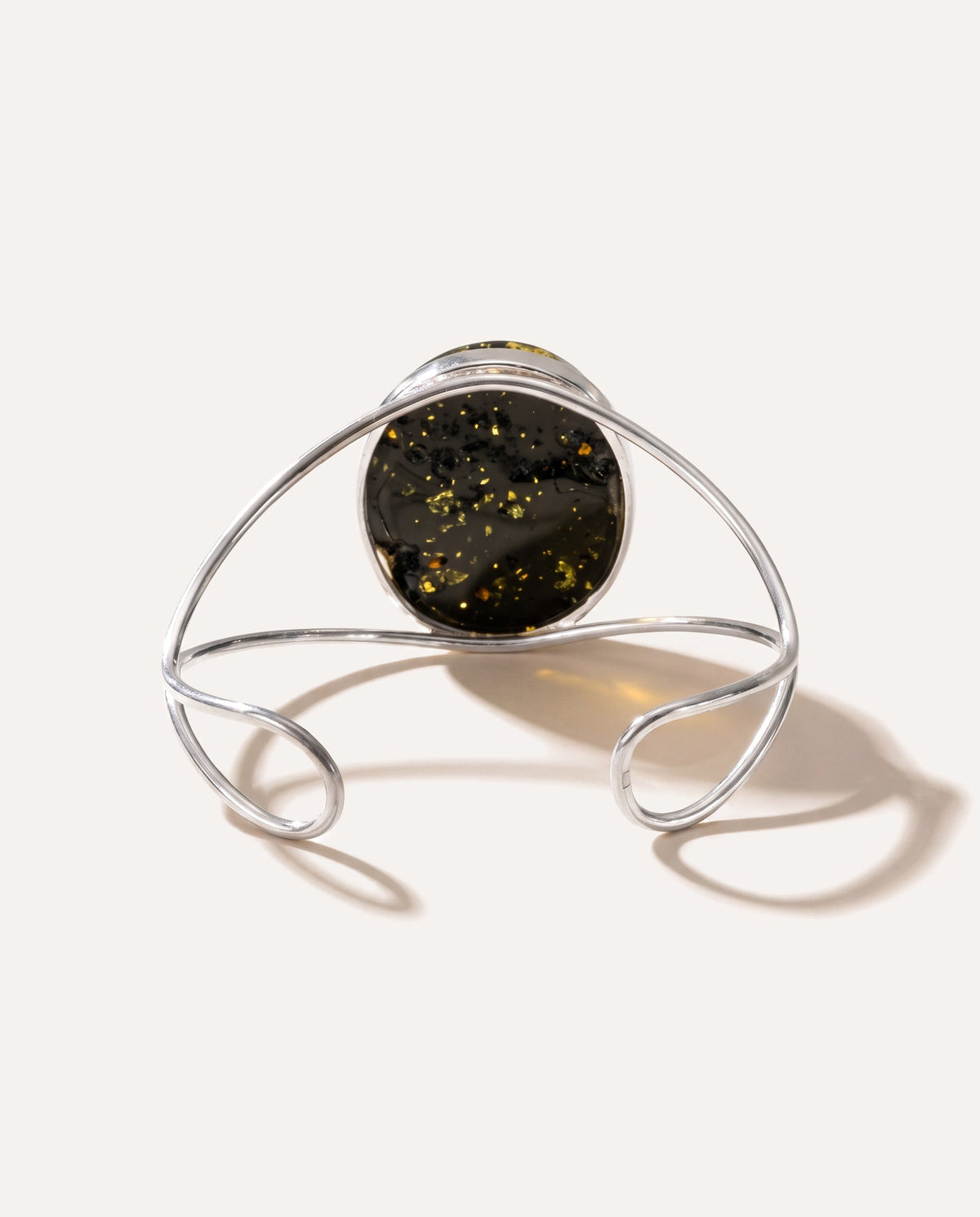Bold Green Amber Arm Cuff