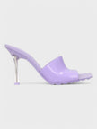 Bottega Veneta Mule Heel Sandal Puddle Sole Wisteria Purple