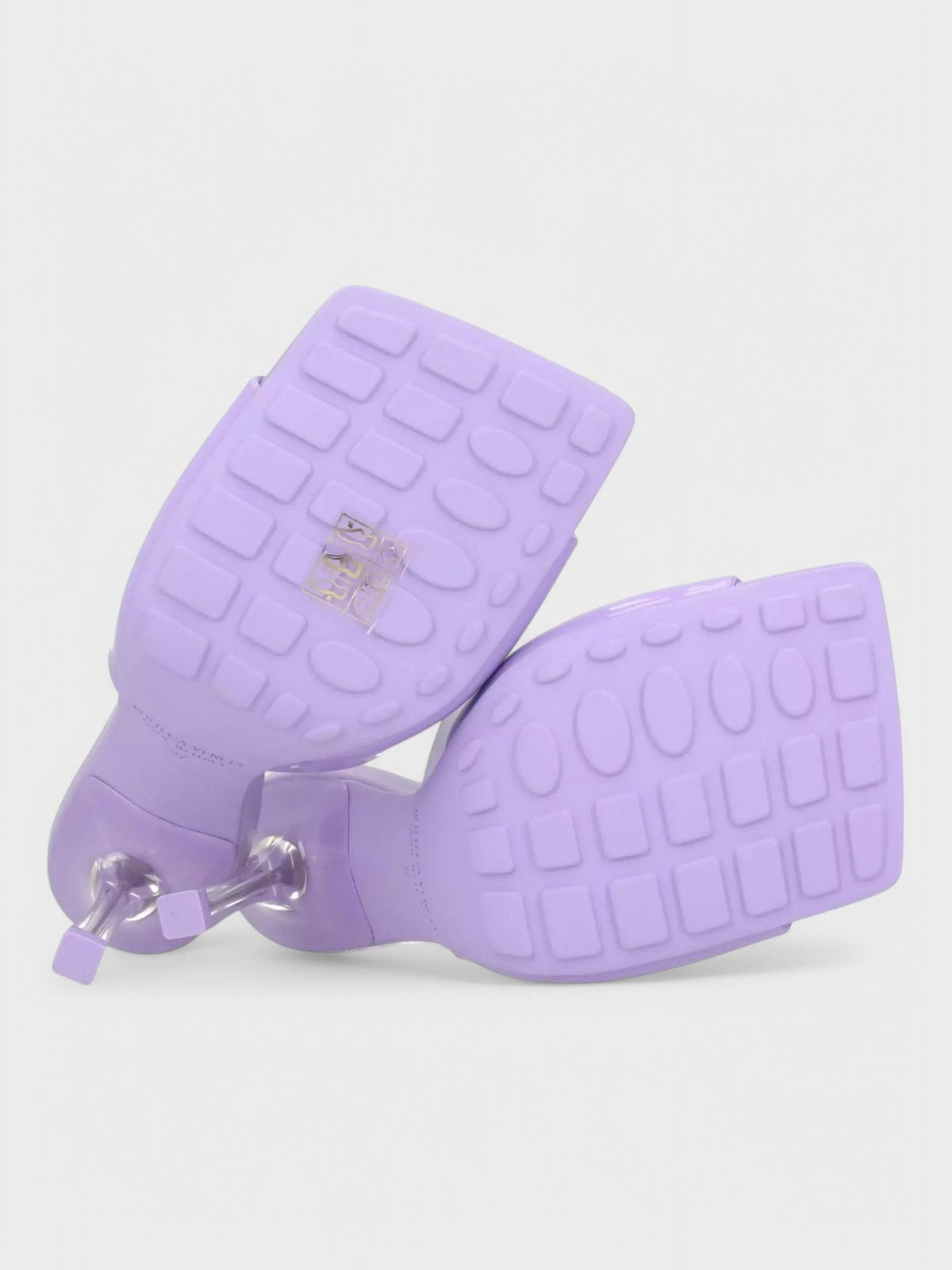 Bottega Veneta Mule Heel Sandal Puddle Sole Wisteria Purple