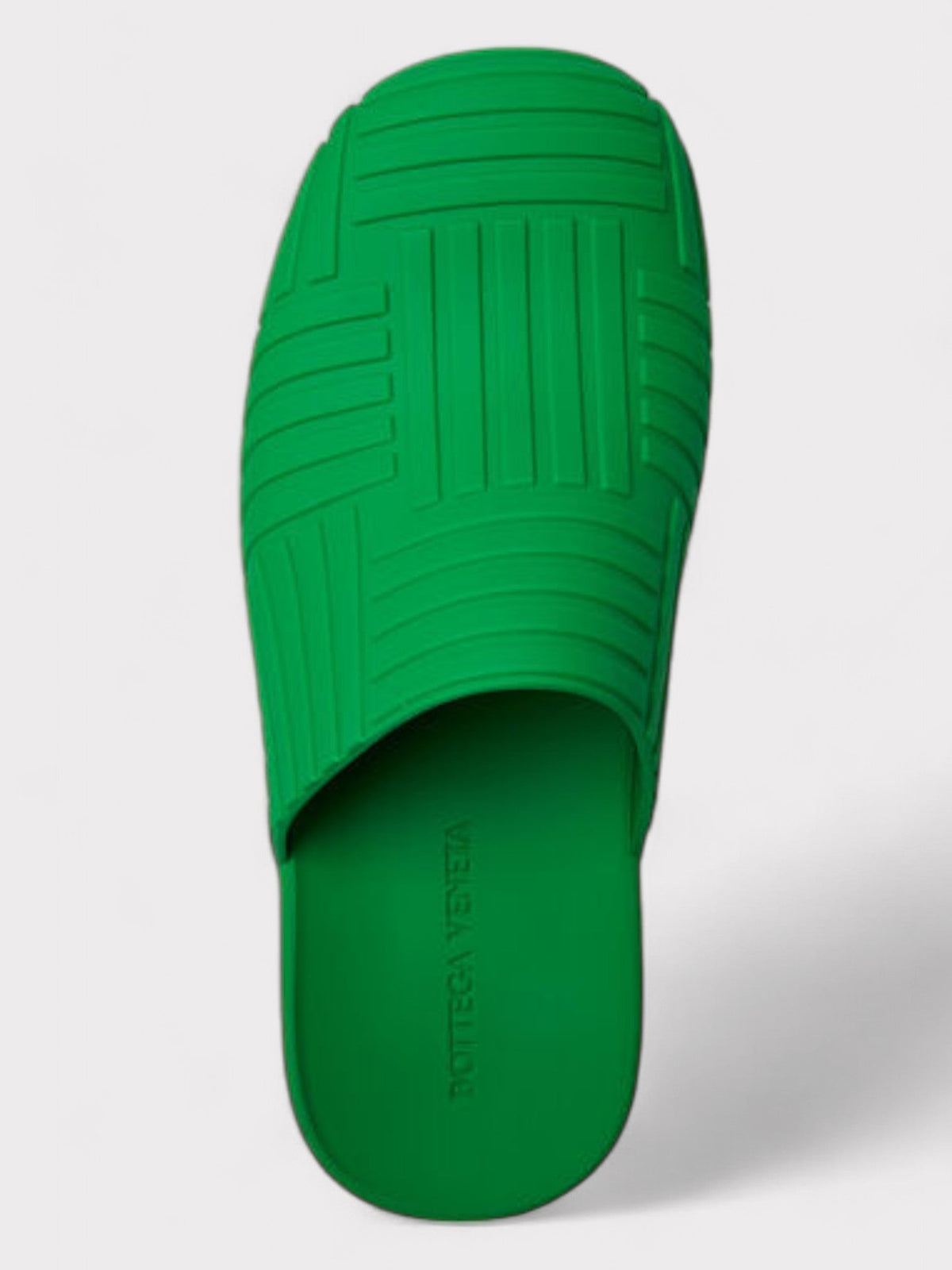 Bottega Veneta Rubber Clog Slide 'Parakeet'