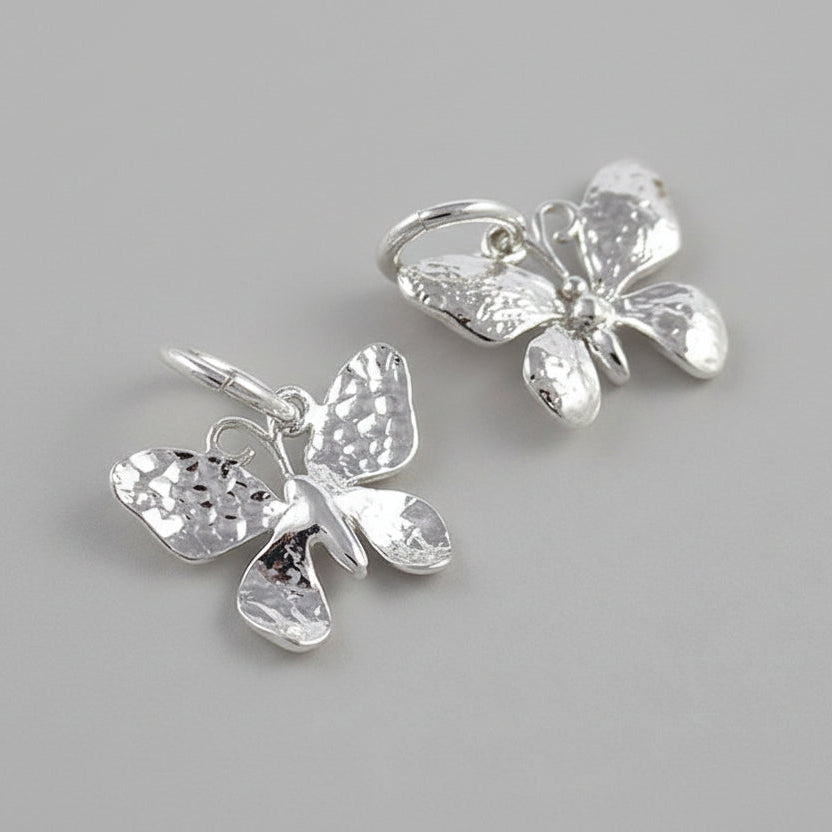 Breloque Papillon Argent