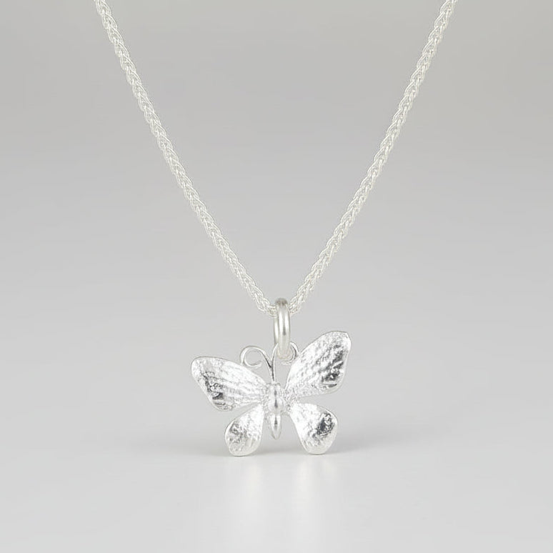 Breloque Papillon Argent