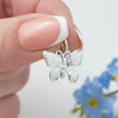 Breloque Papillon Argent