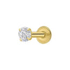 Beginnings Cubic Zirconia Labret Stud Earring