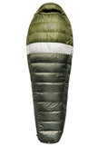 Sierra Designs Get Down 20°F (-7°C) 550-Fill DriDown Sleeping Bag - Long - Green/White