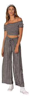 Sisstrevolution - Gerafftes gewebtes Top