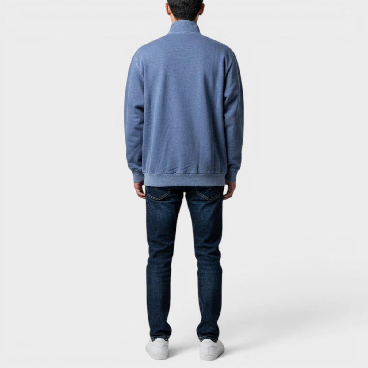Adidas Terrace Icons Half-Zip Top Blue