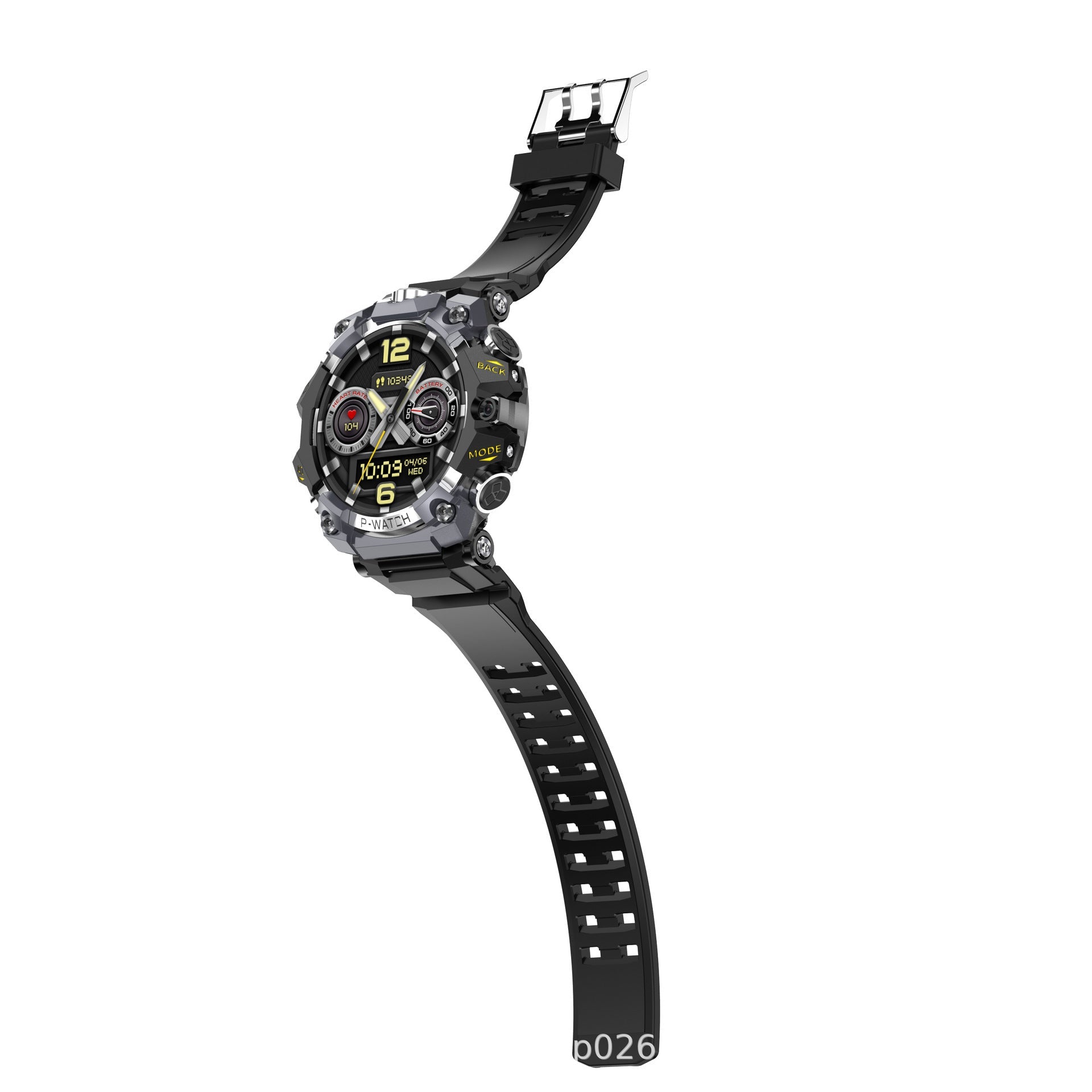 Waterdichte Smartwatch met Dubbele HD-camera