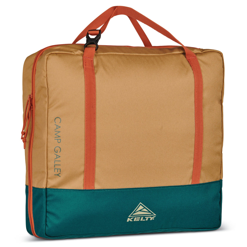 Kelty Camp Galley Camp Kitchen Organiser - Dull Gold/Deep Teal