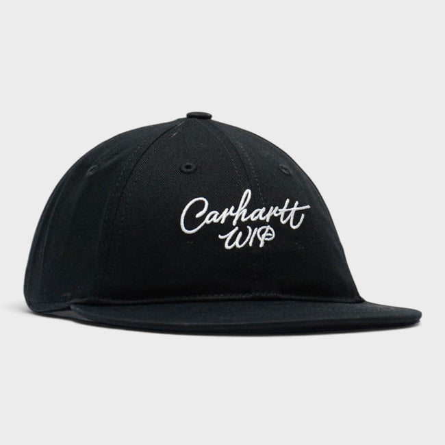 WIP Logo Signature Cap Black Wax
