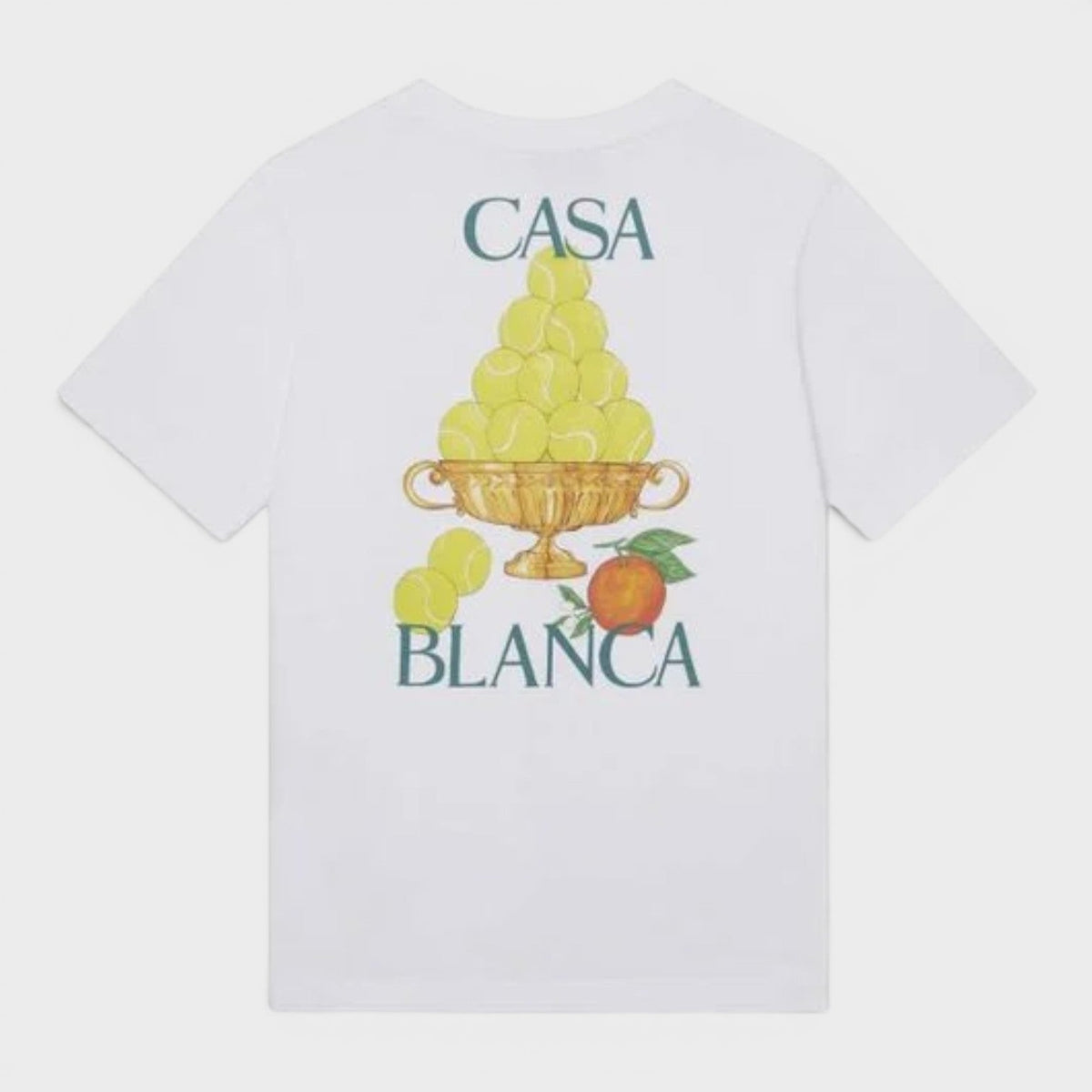 Le Triomphe De Tennis Printed T-Shirt White
