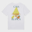 Le Triomphe De Tennis Printed T-Shirt White