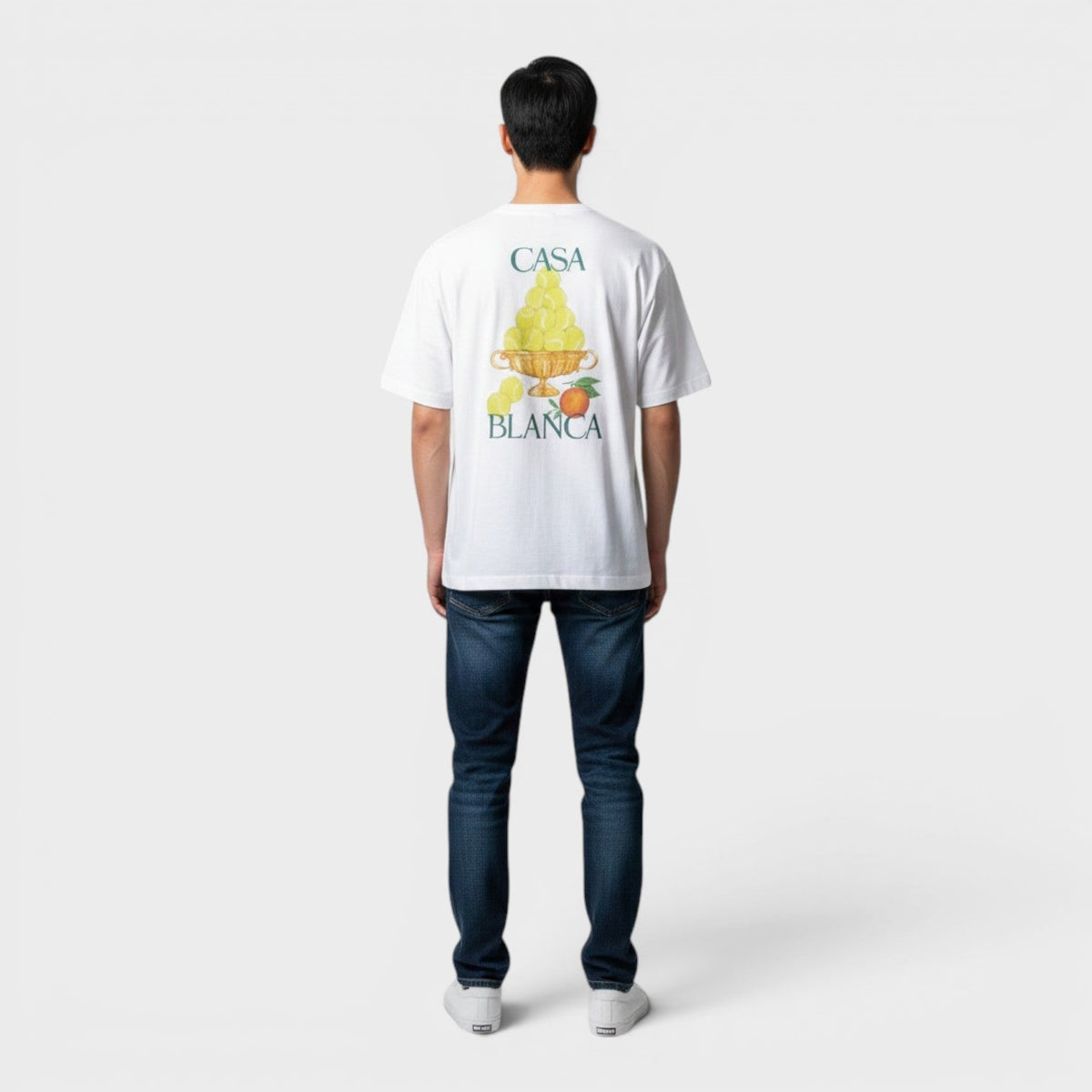 Le Triomphe De Tennis Printed T-Shirt White