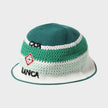 Cotton Crochet Hat Green