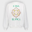 Championship Diamond Printed Sweatshirt Off White