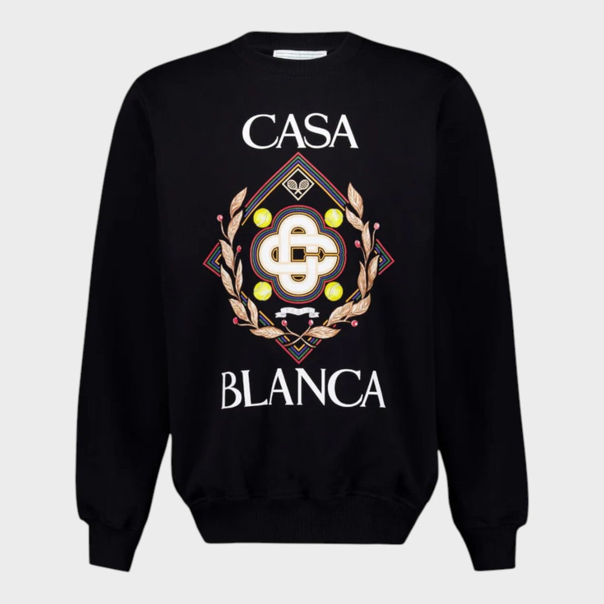 Championship Diamond Printed Sweatshirt Black
