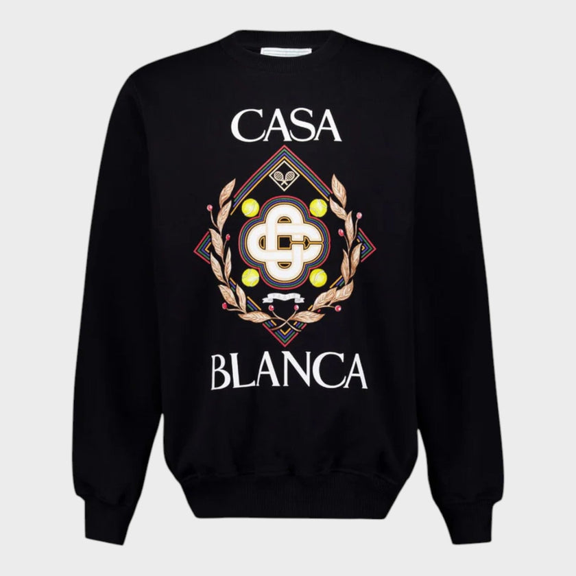 Championship Diamond Printed Sweatshirt Black