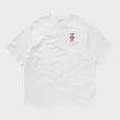 Casa Sport Icon 3D Printed Oversized T-Shirt White