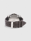 Casio Analogue MTP White Dial Watch Brown
