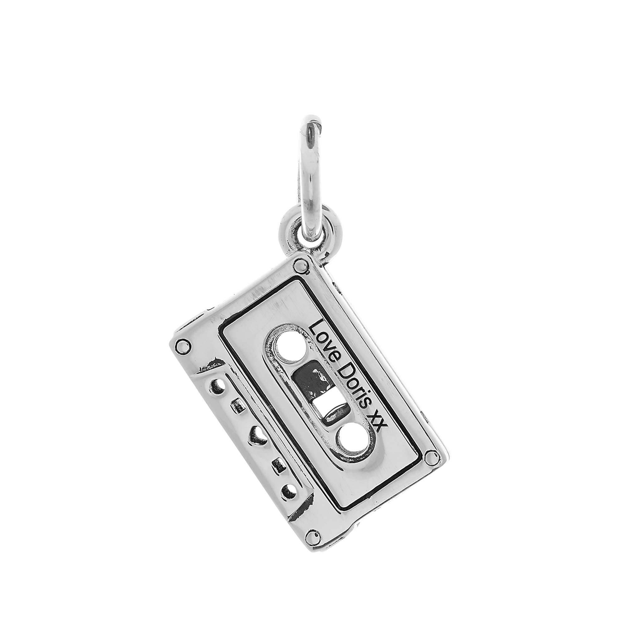 Bedel in de vorm van een cassettebandje