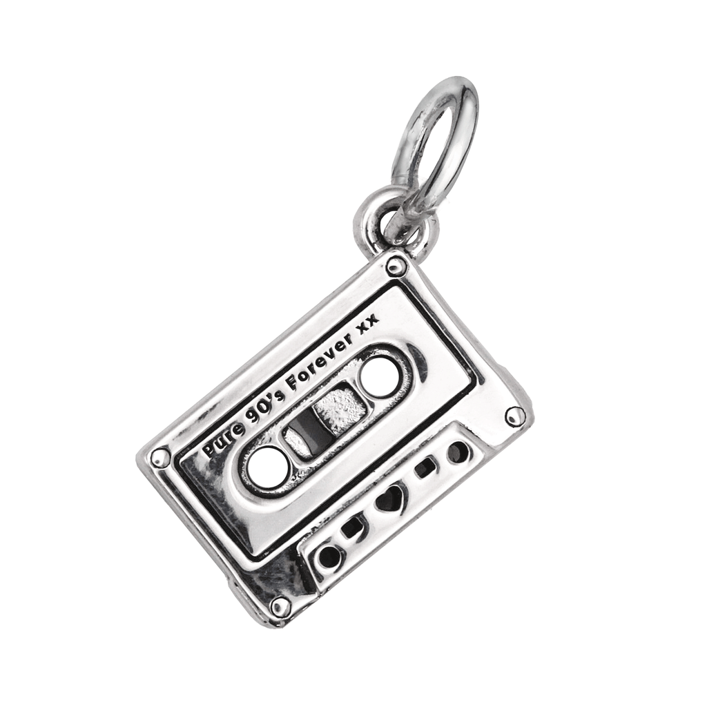 Bedel in de vorm van een cassettebandje