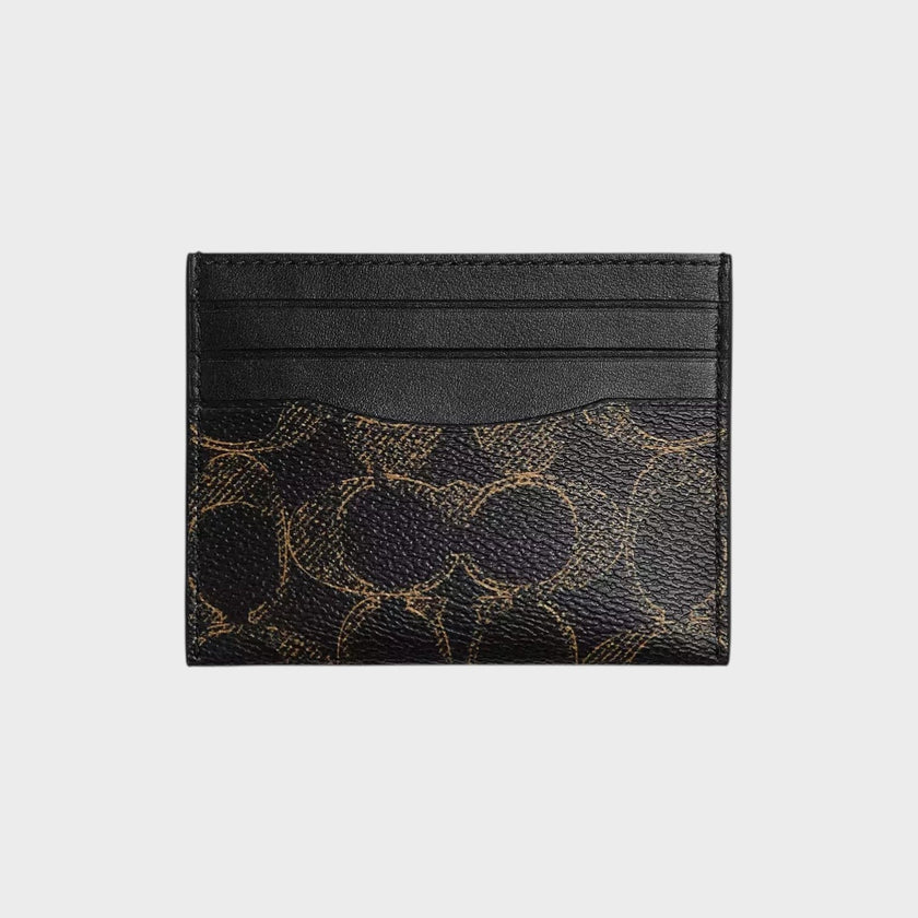 Slim Id Card Case In Loved Signature Canvas