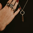 Breloque en cristal œil-de-tigre Charm Coven