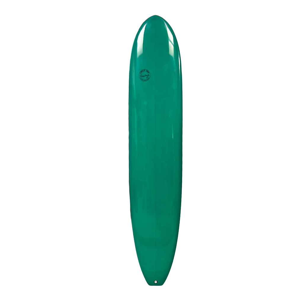 9' 6 Heritage Retro Classic Noserider Longboard Hochglanz Getönt