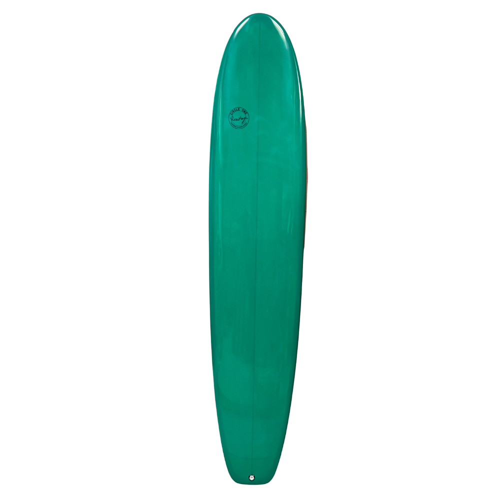 9' 1 Heritage Square Tail Retro Longboard Glanz-Tönung