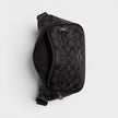 Elias Belt Bag Signature Canvas Charcoal Grey