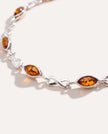 Classic Amber Infinity Bracelet