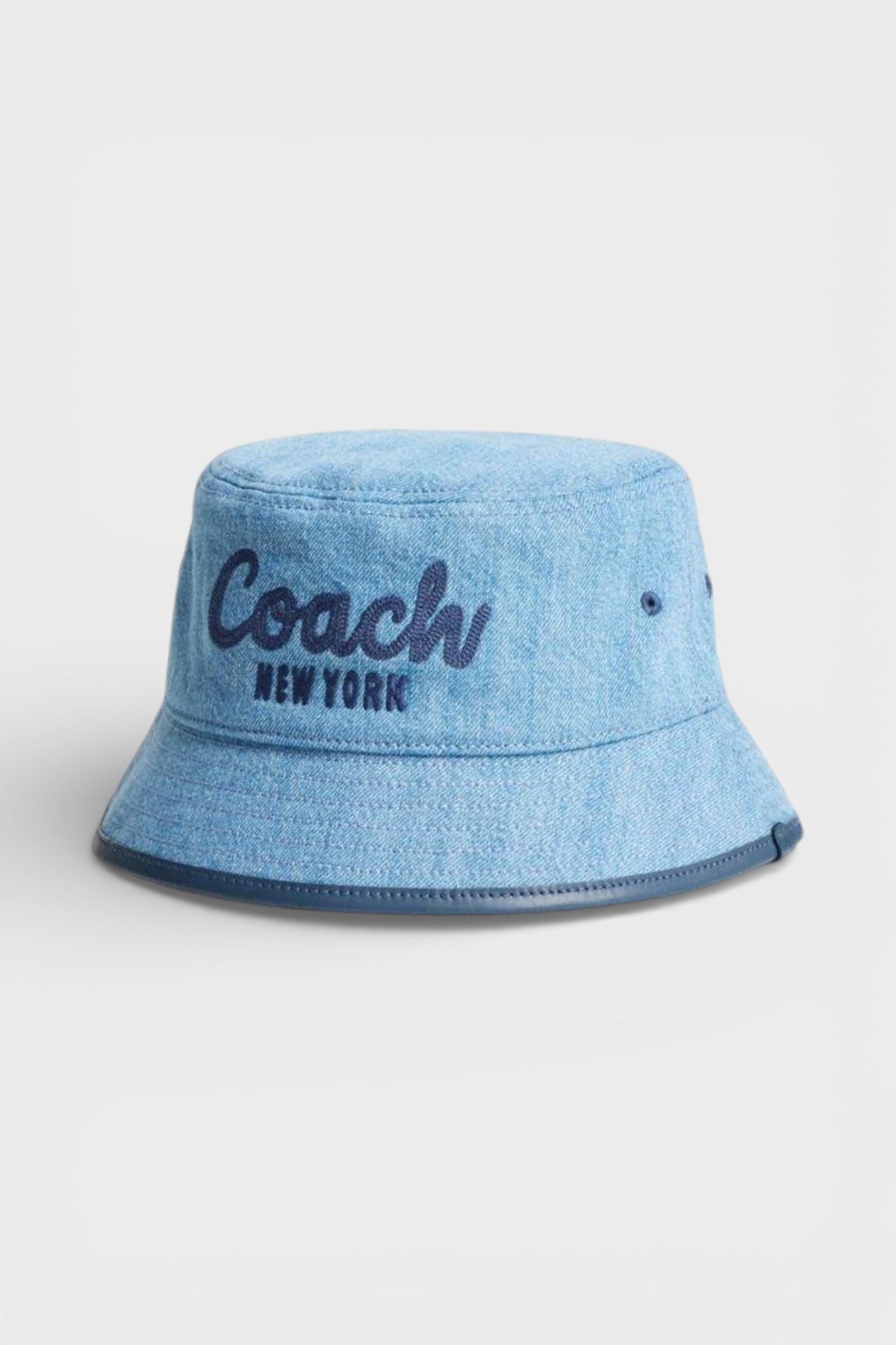 Embroidered Bucket Hat Blue
