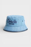 Embroidered Bucket Hat Blue