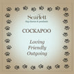Cockapoo Silver Dog Charm Bracelet
