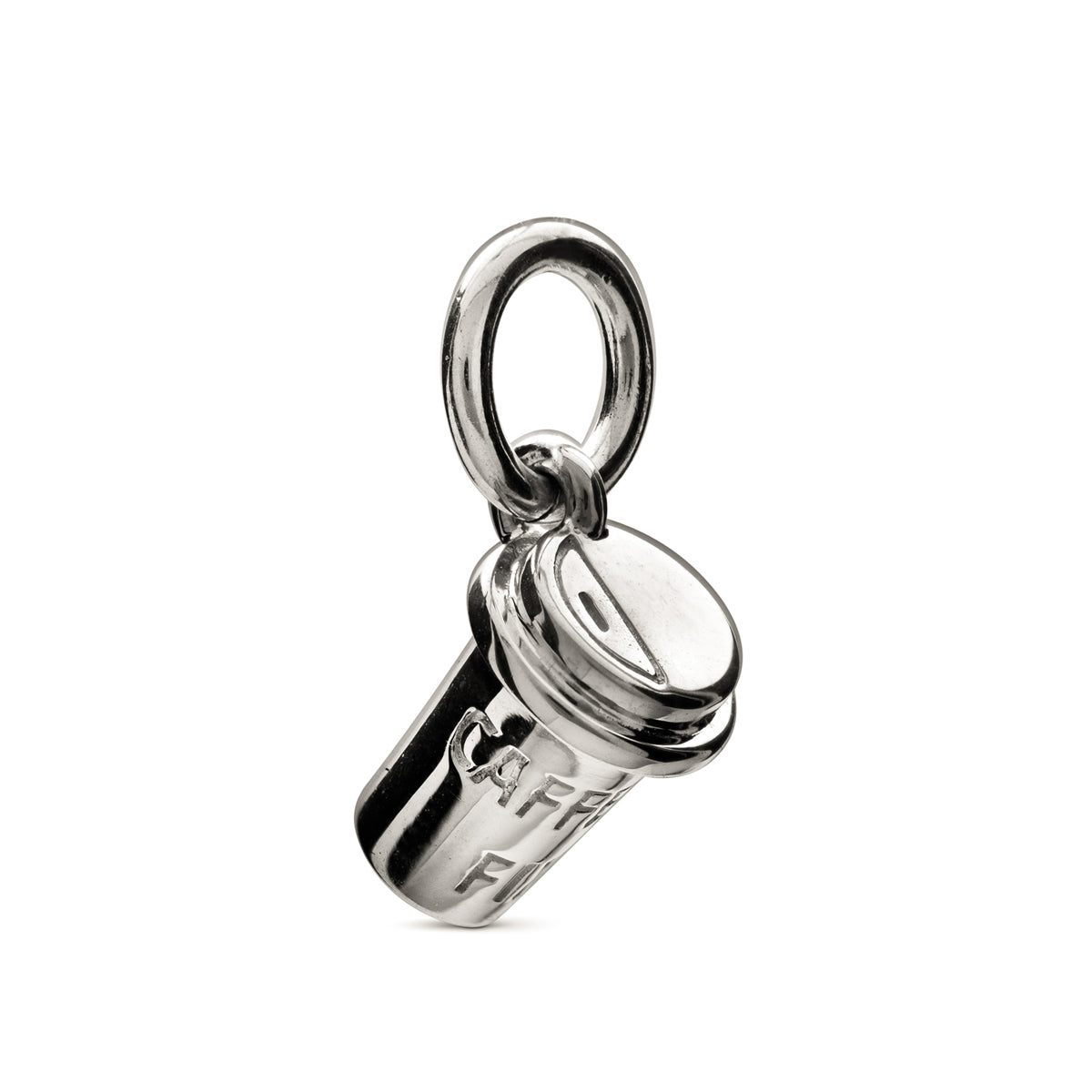 Zilveren Koffiekop Charm
