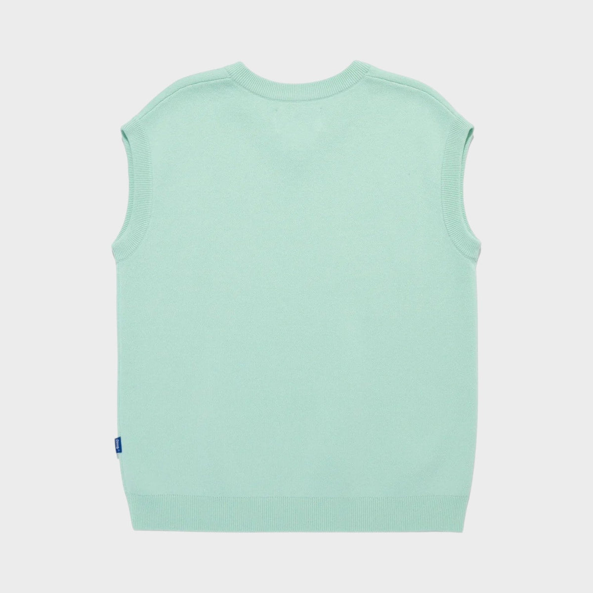Dice Vest In Mint Green
