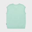 Dice Vest In Mint Green