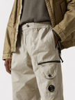 C.P Company Lens Cotton Cargo Pants Beige