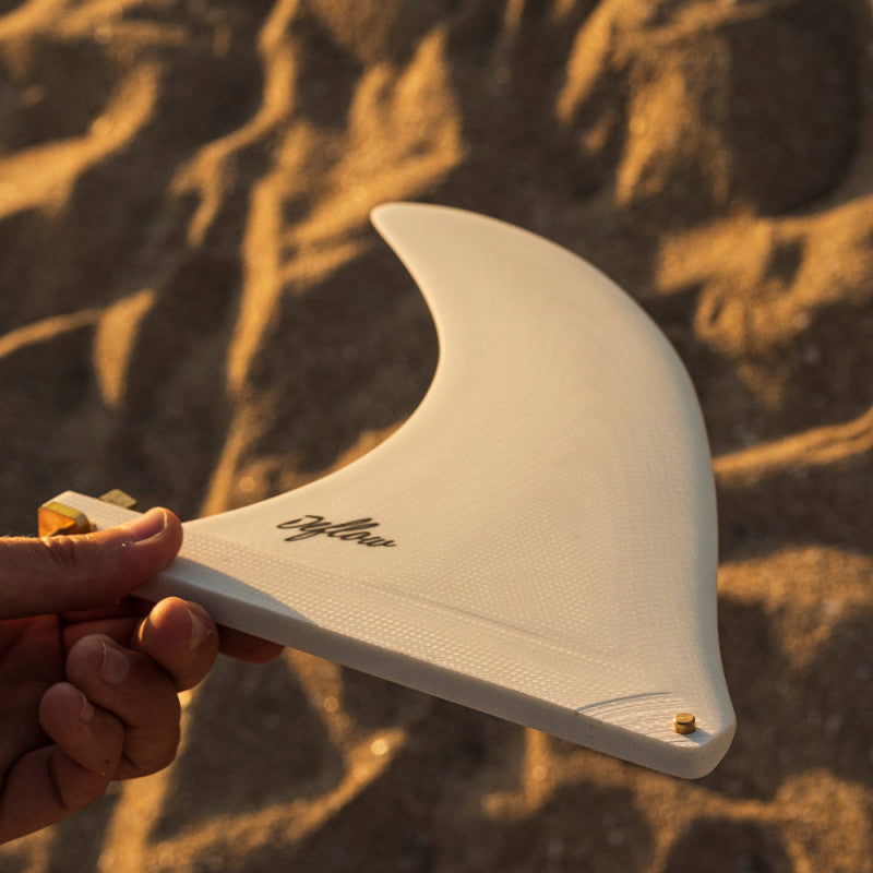 Deflow Cream longboard fin