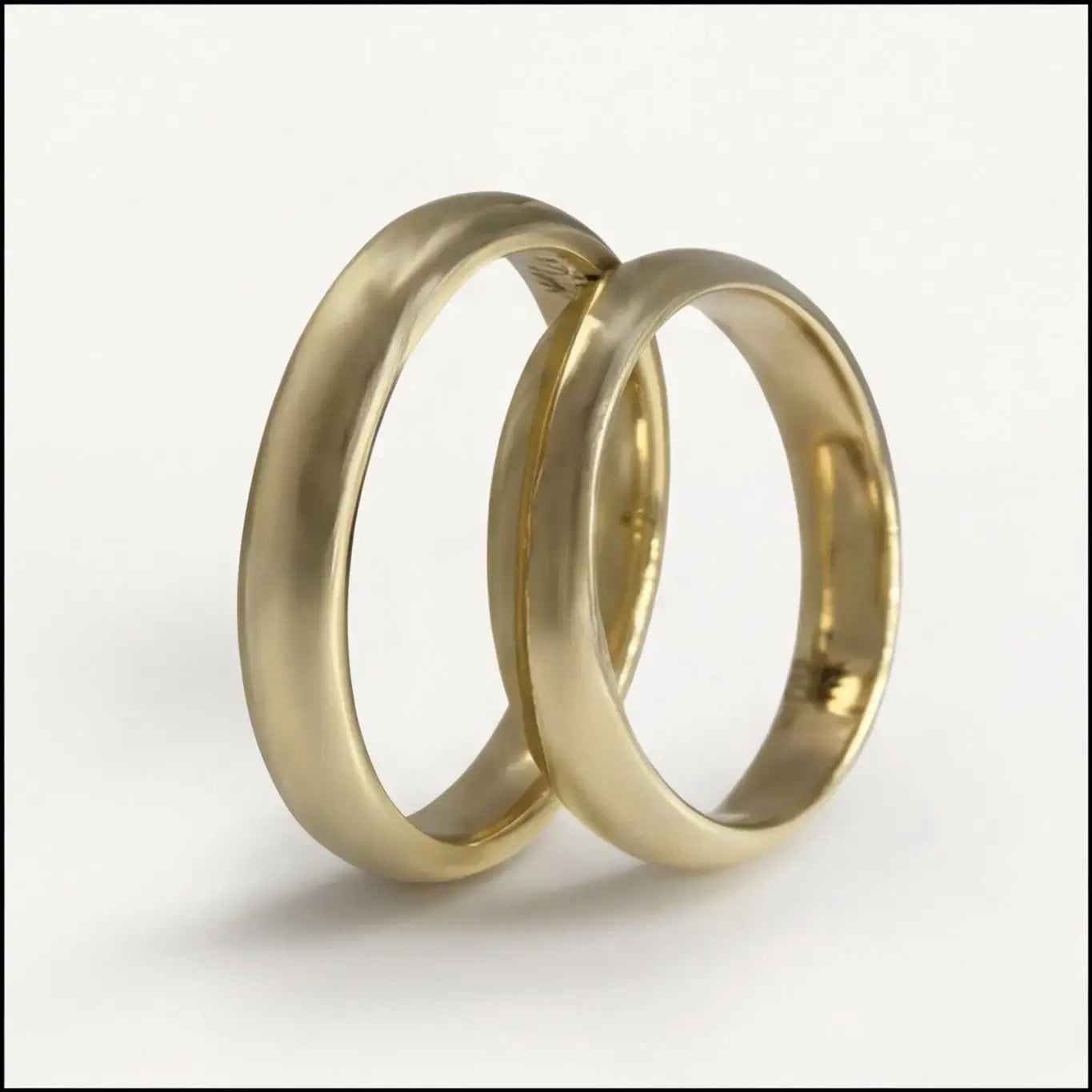 4mm Gold Wedding Band – Classic Orion – 9ct/14ct/18ct Gold
