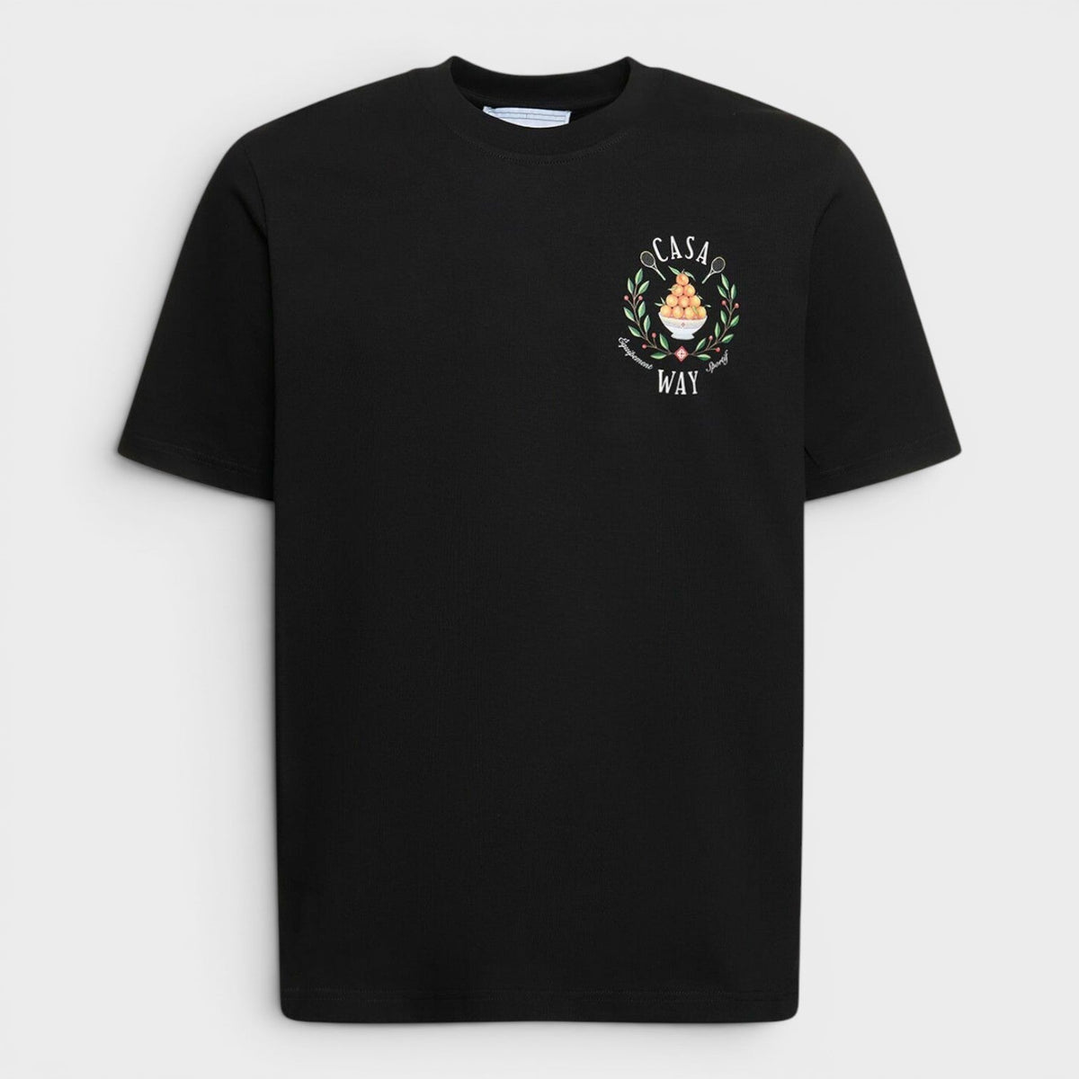 Casa Way Printed T-Shirt Black