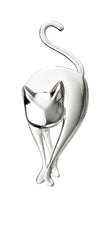 Beginnings Silver Cat Brooch