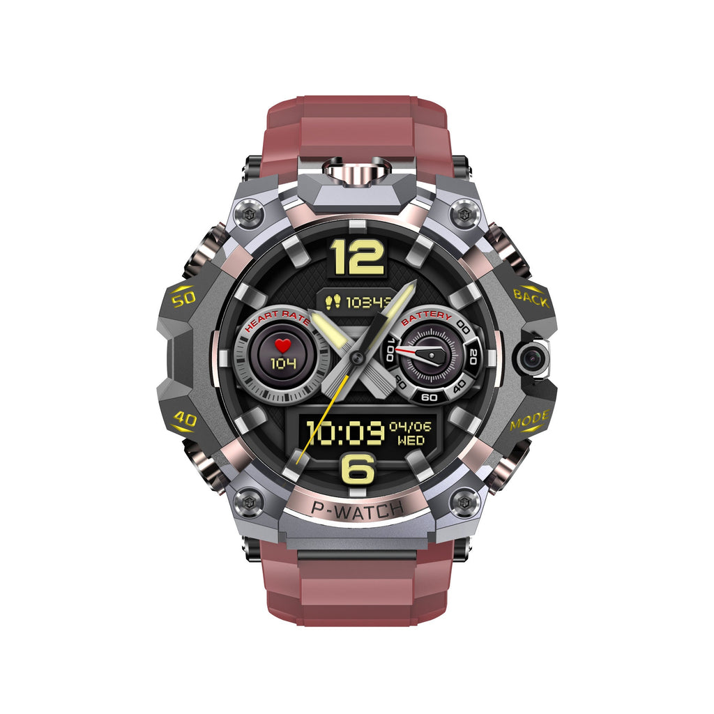 Waterdichte Smartwatch met Dubbele HD-camera