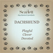 Dachshund Silver Dog Charm