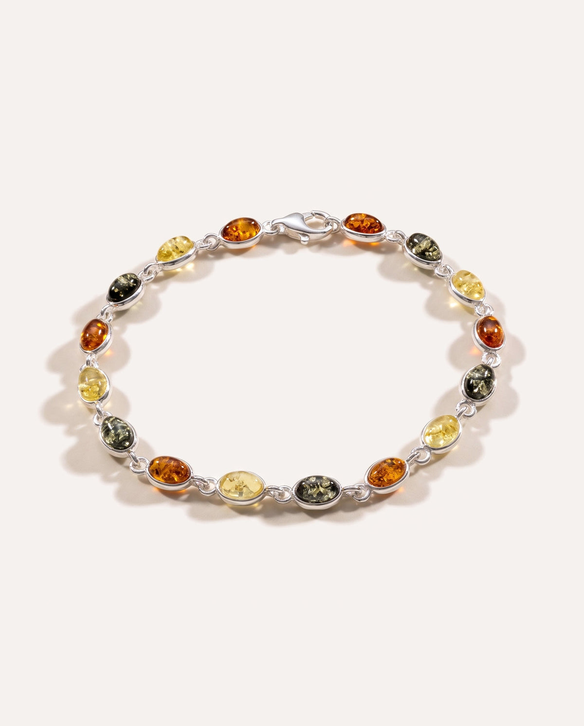 Dainty Multicolour Amber Bracelet