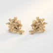 Pendientes de coral de agua salada delicados - Oro o plata